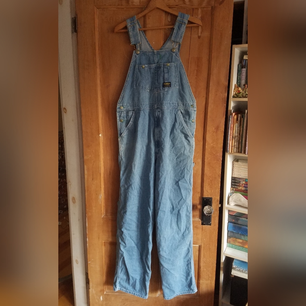 Vintage OshKosh B'gosh Unisex blue jean overalls